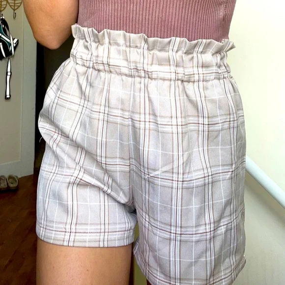 Plaid Shorts - Picture 1 of 3